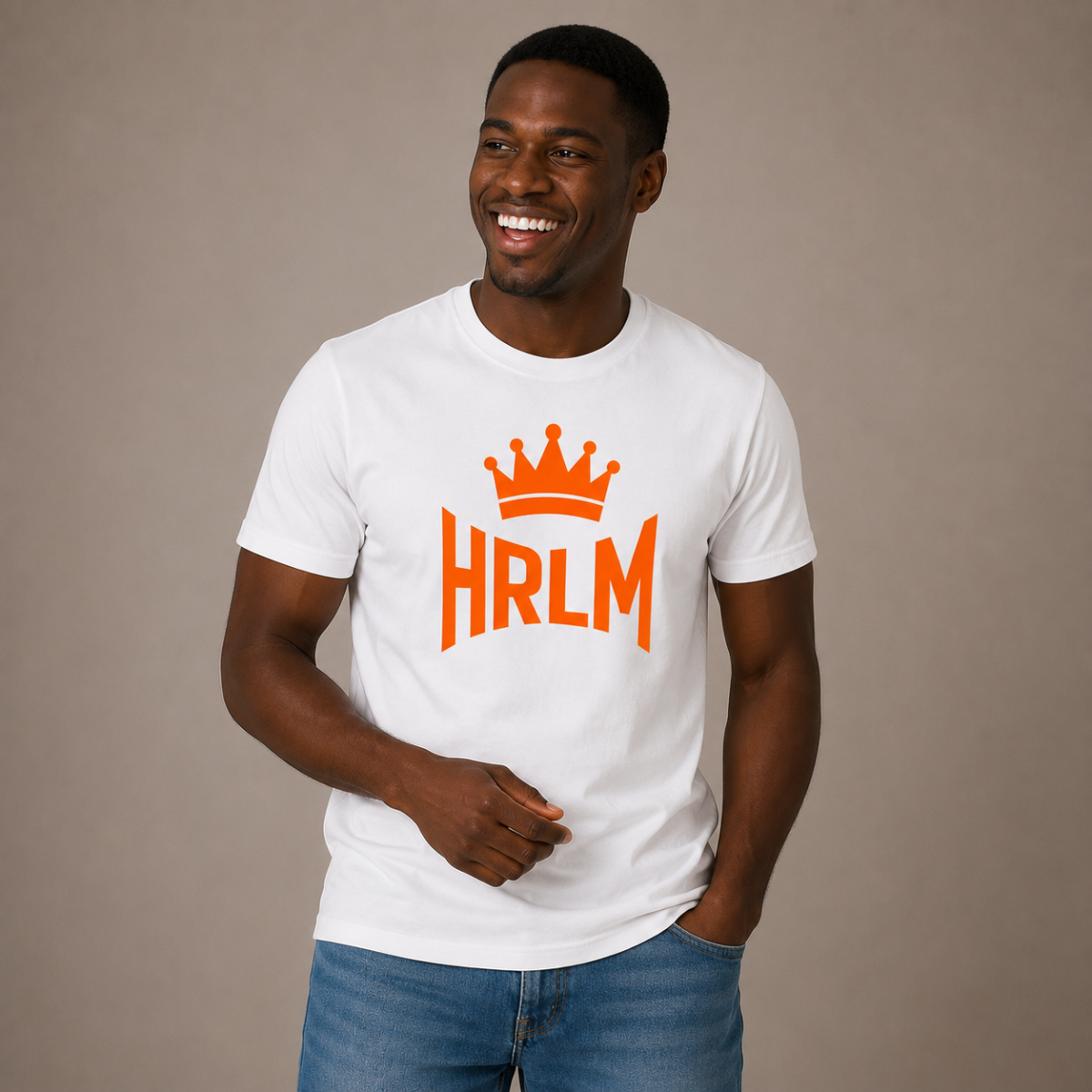 HRLM Crown Edition wit T-shirt