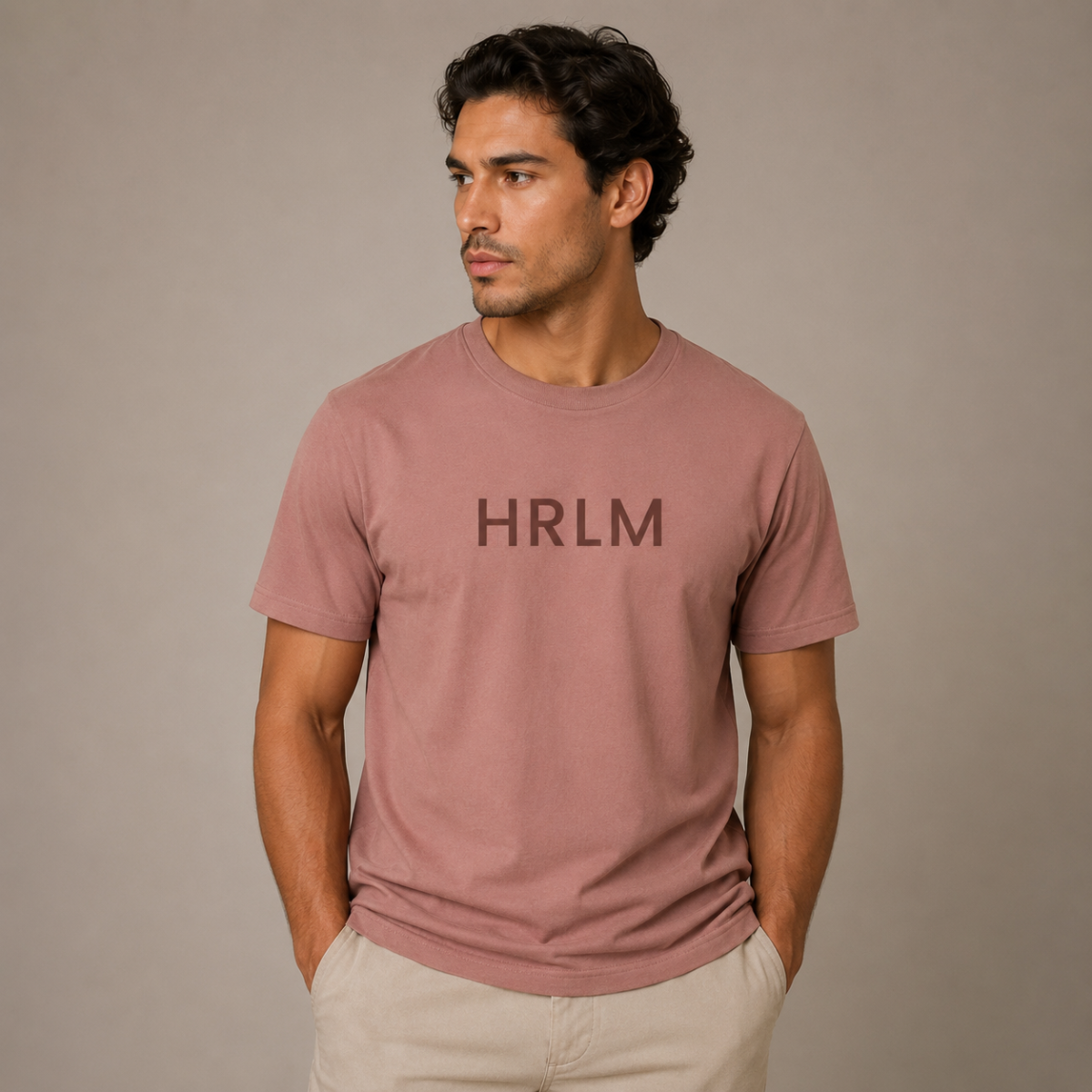 Haarlem HRLM t-shirt Hazy Pink